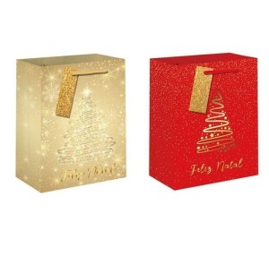  SACOLA PRES.30X40CM ÁRVORE