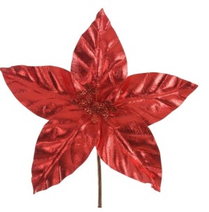 FLOR BICO DE PAPAGAIO METALICO 12CM VM