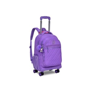 MOCHILA CAR.47CM 4 DIV.RODAS 360º REBECCA BONBON 