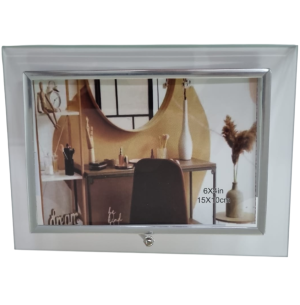 PORTA FOTO VIDRO 15X10CM