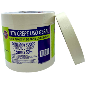 FITA ADES.DUPLA FACE 18MMX30M 4UN