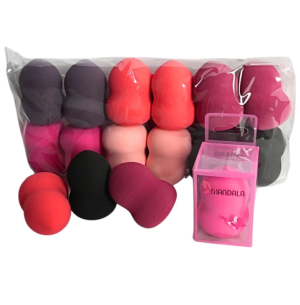 ESPONJA MAQUIAGEM MANDALA OVAL 