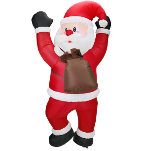  INFLÁVEL PAPAI NOEL 180CM LED MOCHILA BIVOLT