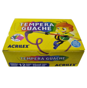 TINTA GUACHE 15ML C/12 VERDE BANDEIRA 511
