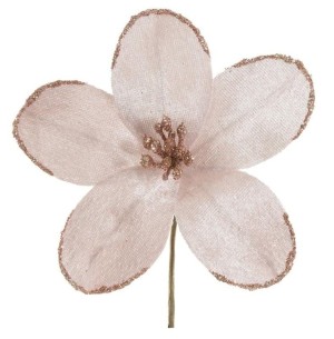 BICO DE PAPAGAIO VELUDO GLITTER 14CM ROSA 