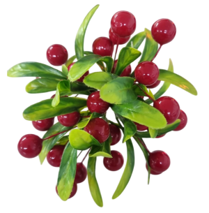  ENFEITE GALHO AZEVINHO 13CM