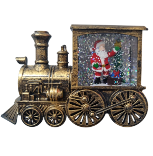  ENFEITE TREM PLÁST. LED 13CM