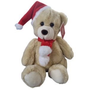 25N PELÚCIA URSO SENT.20CM GORRO