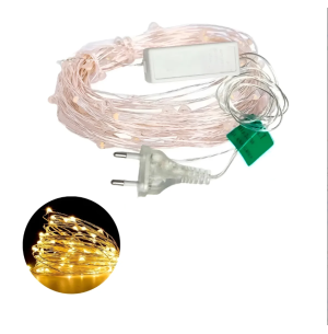  FIO DE FADA 100 LEDS WARM 8F TOMADA