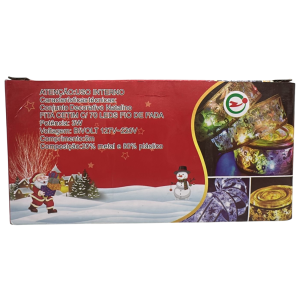  FITA ARAMADA CETIM C/70 LEDS FIO DE FADA SORTIDO