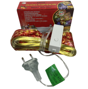  FITA ARAMADA CETIM C/70 LEDS FIO DE FADA SORTIDO
