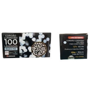  PISCA STROBO 100 LED FV 9M BR