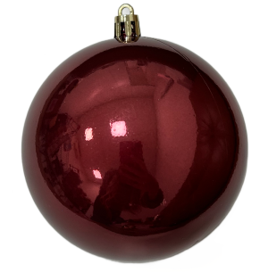 BOLA TUBO LISA 10CM 6UN MISTA PEROLADA