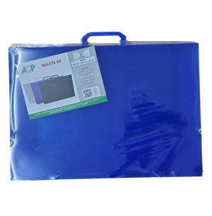 MALETA PP A3 50X35CM AZUL