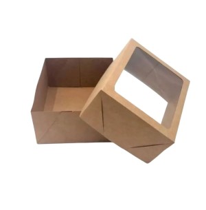 CAIXA BOLO KRAFT 29X2916CM C/VISOR