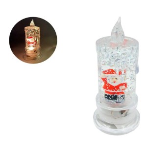 VELA LED ACRÍLICO 9CM 