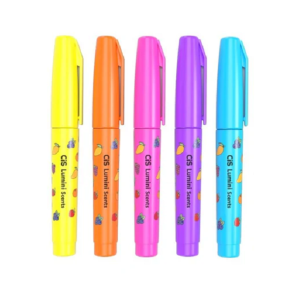 MARCA TEXTO LUMI MINI SCENTS 5 CORES NEON