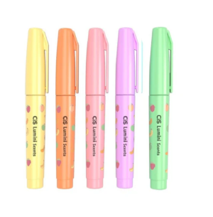 MARCA TEXTO LUMI MINI SCENTS 5 CORES PASTEL