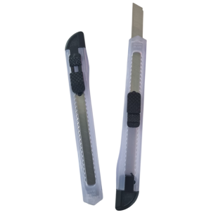 ESTILETE ESTREITO 9MM 12UN PRETO