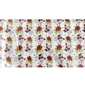 SACO METAL 45X59CM 50UN NATAL BRANCO