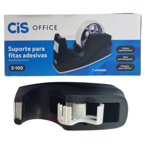 SUPORTE P/FITA ADES.S-100 20CM PRETO