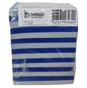 BINGO JORNAL 100FLS 10X12CM AZUL 15UN