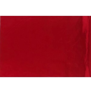 SACO METAL 30X44CM 50UN LISO VERMELHO