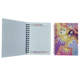 BLOCO ANOT.ESPIRAL 10X14CM 55FLS ANIMAIS TOKYO