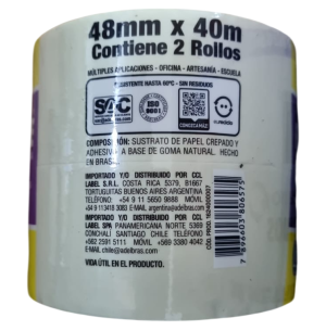 FITA CREPE 48MMX40M 2UN