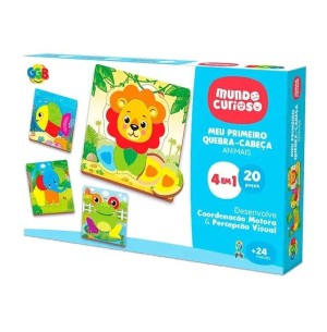 PEDAGÓGICO QUEBRA-CABEÇA 20PÇS