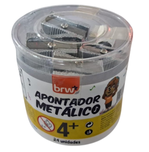 APONTADOR METAL 24UN RETANGULAR 