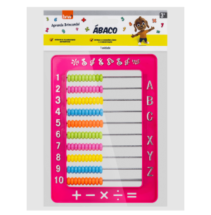 ÁBACO PLÁST.DIDÁTICO 13X18CM
