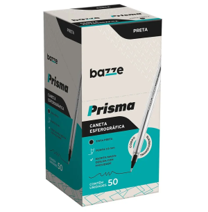 CANETA ESFER.PRISMA 1.0 50UN PRETA