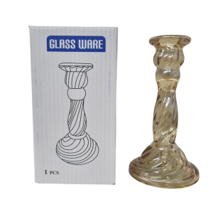 CASTIÇAL VIDRO 16CM