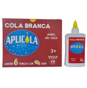 COLA BRANCA APLICOLA 90GR 6UN