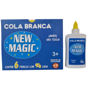 COLA BRANCA NEW MAGIC 90GR 6UN