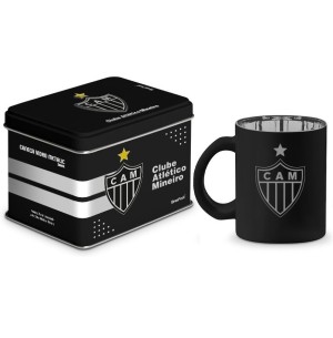 CANECA VIDRO DIAM.MET.LATA 300ML ATLÈTICO
