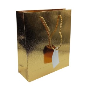 SACOLA PRES.23X28CM METALIZADA