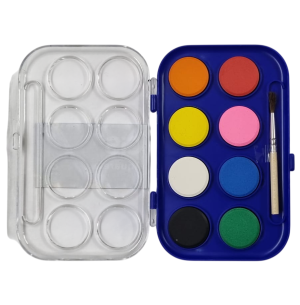 AQUARELA ESTOJO C/PINCEL 08 CORES 