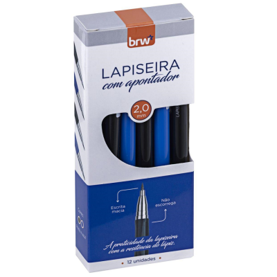 LAPISEIRA 2.0 12UN PRETA/AZUL