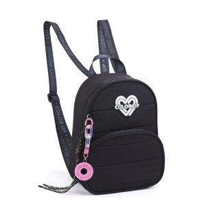 MOCHILA MINI 26CM 2 DIV.COLOR UP