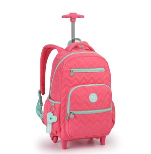 MOCHILA CAR.49CM 4 DIV.COLOR UP RODA 360º