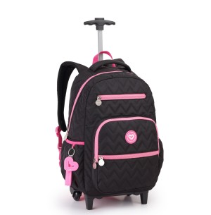 MOCHILA CAR.49CM 4 DIV.COLOR UP RODA 360º
