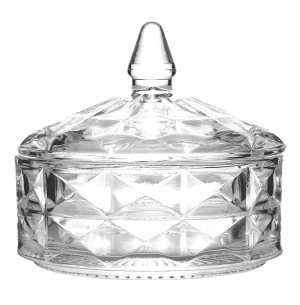 BOMBONIERE VIDRO 14X13CM