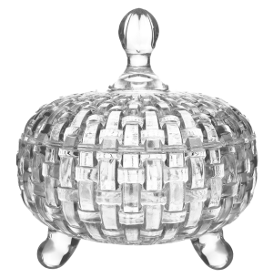 BOMBONIERE VIDRO 15X16CM