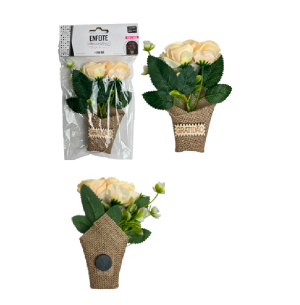 IMÃ ENFEITE FLOR 13CM