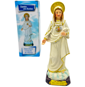 RESINA IM.IMACULADO CORAÇÃO DE MARIA 20CM
