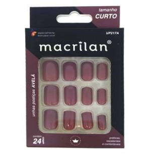 UNHA POSTIÇA 24UN CURTA AVELÃ