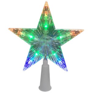 PISCA PONTEIRA ESTRELA 10 LEDS 15CM COR BIVOLT