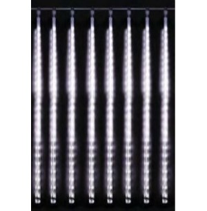 PISCA LED BASTÃO 8 TUBOS 50CM BRANCO